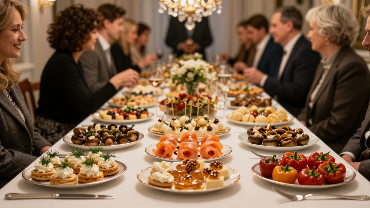 Какие блюда входят в банкетное меню: полный список для праздника