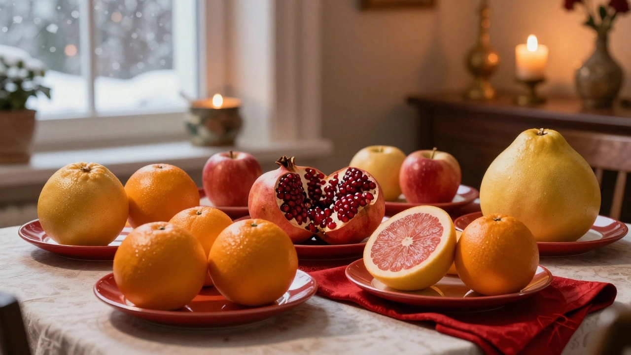 Какие фрукты на год Дракона: символические и вкусные выборы для Нового года 2025
