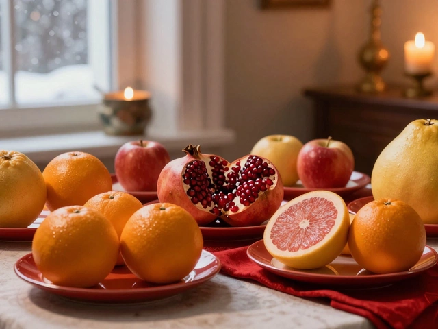 Какие фрукты на год Дракона: символические и вкусные выборы для Нового года 2025