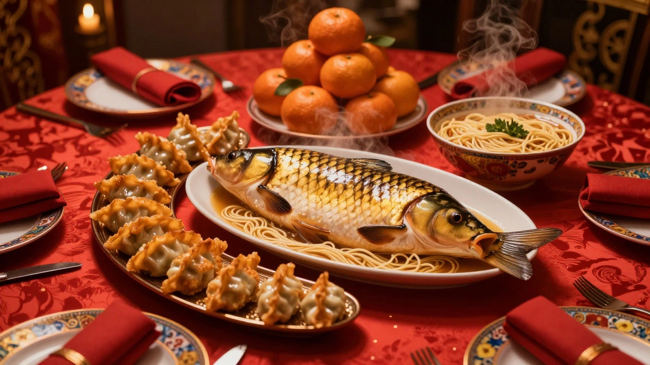 Что любит Дракон 2024 в еде: традиционные блюда для Нового года 2025
