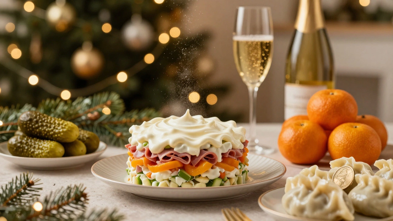 Какие блюда готовят на Новый год в разных странах: традиции и символы