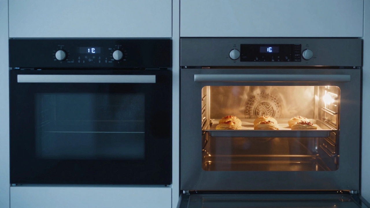 Сравнение точности тепла: идеальное распределение слева и неравномерное — справа.