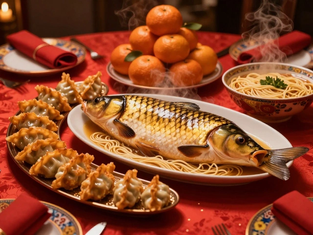 Что любит Дракон 2024 в еде: традиционные блюда для Нового года 2025