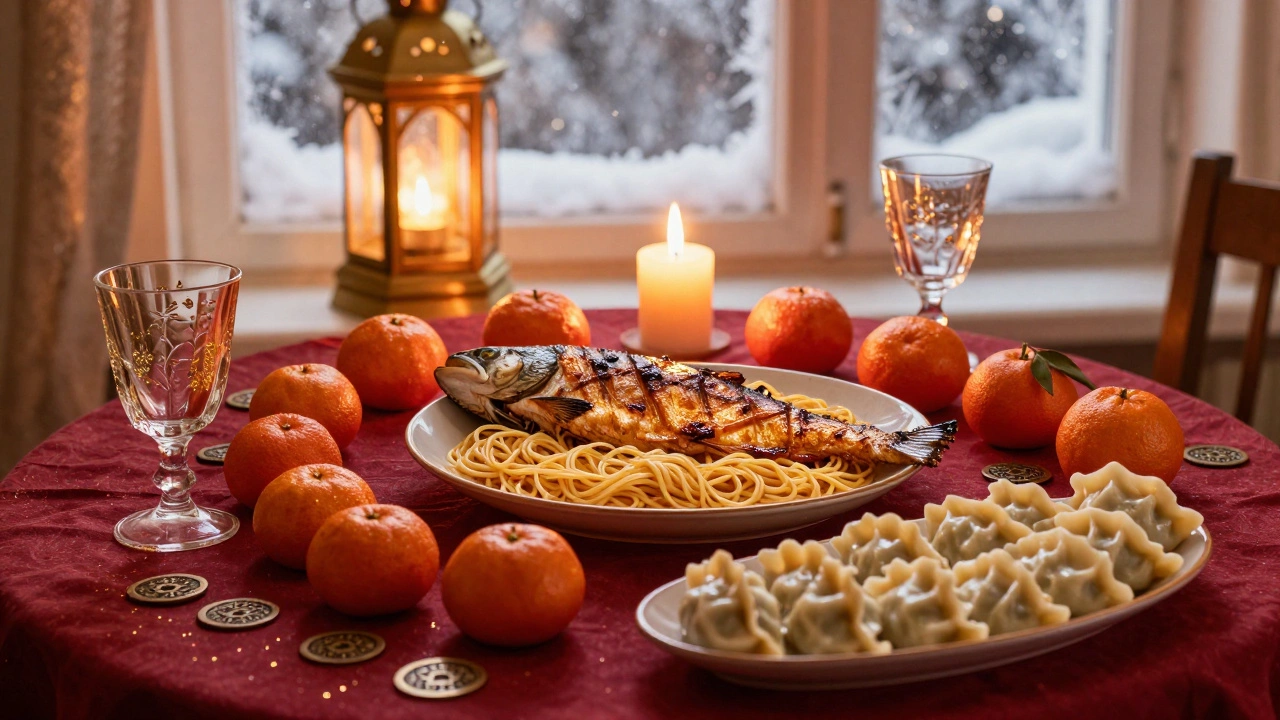 Что любит Дракон на столе? Традиционные блюда на Новый год 2025