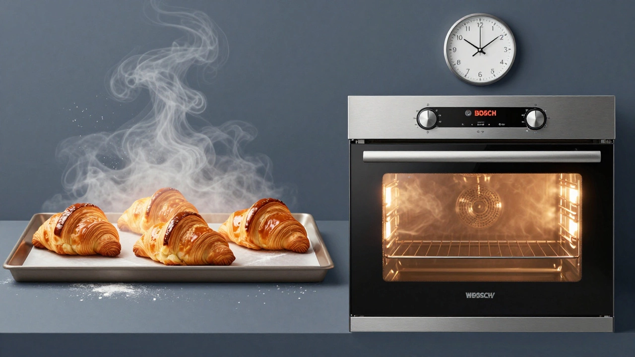 Контраст: Термадор с паром и воздушным круассаном против Бош с равномерным нагревом.