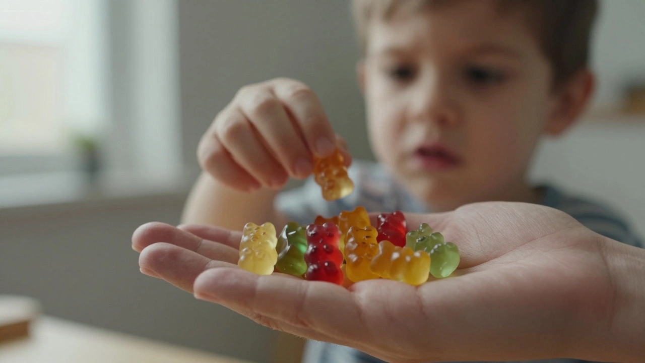 Мармеладные мишки и риск удушья: как безопасно давать сладости детям